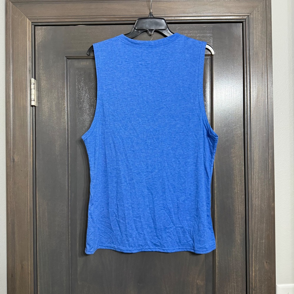 Aurora Bliss Boutique Day Drinkin Graphic Muscle Tank Top Blue XL NWT‎ - Picture 5 of 6